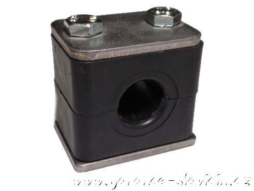 Držiak trubiek a hadíc 1x diera 32mm
