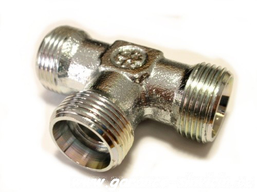 T - spojka 3x M22x1.5